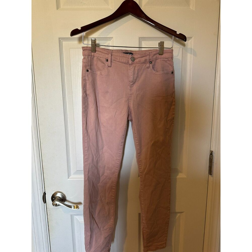 Buffalo David Bitton Women’s Pants Size 6 Light Pink Cotton Tencel Stretch
